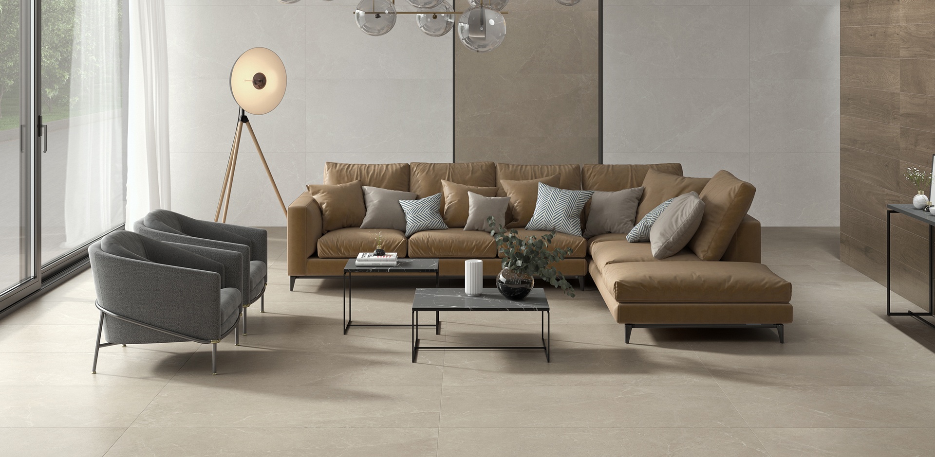 8435592033693 На пол Storm Grey Matt 60x120 - фото 3