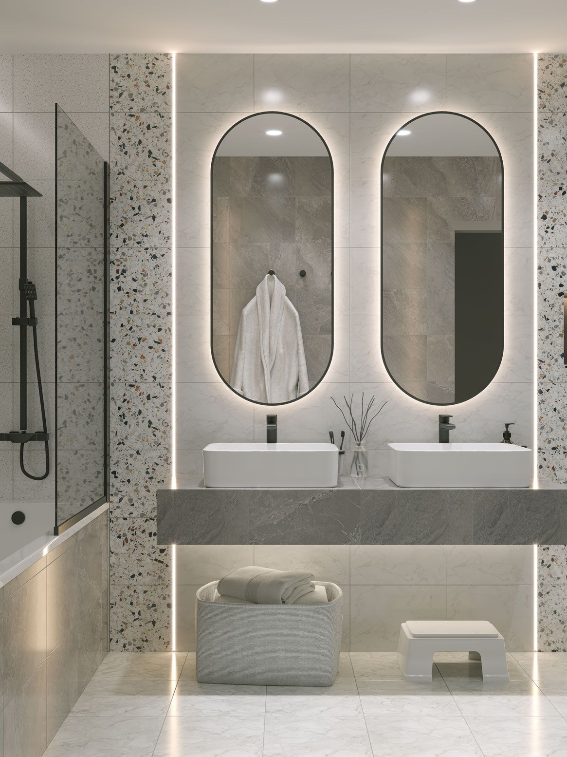 На пол Сан-Ремо Светло-серая 32.7x32.7 - фото 3