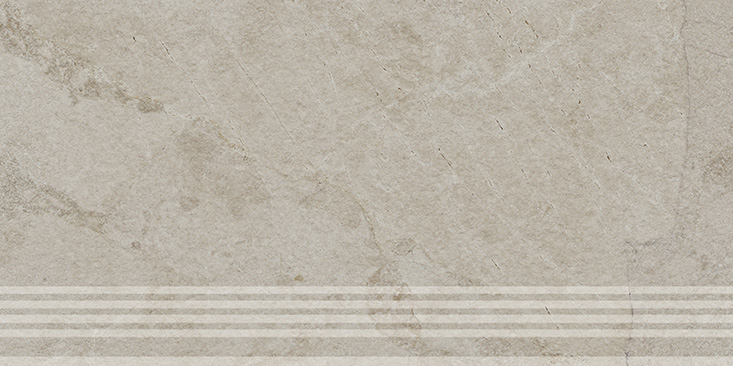 KM6060G1251R8GRF Ступень Сплит Фронтальная бежевый светлый матовый обрезной 30x60x0.8