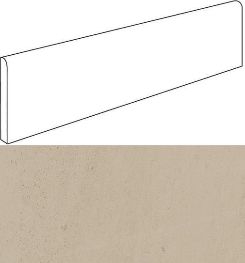 610130002158 Плинтус Wise Sand Battiscopa Lap