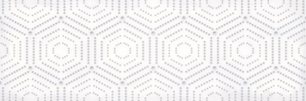 1664-0183 Декор Парижанка Геометрия белый