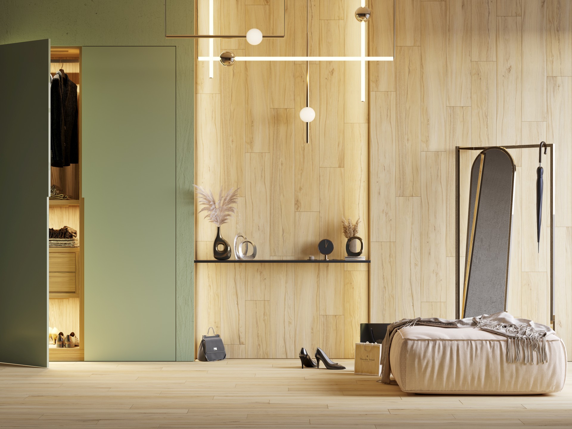 K-2101/SR/200x1200x11 На пол Alleya Медовый Структурированный 120x20 - фото 20