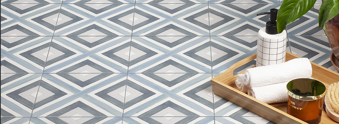 На пол Artisan Blue 19.8x19.8 - фото 5