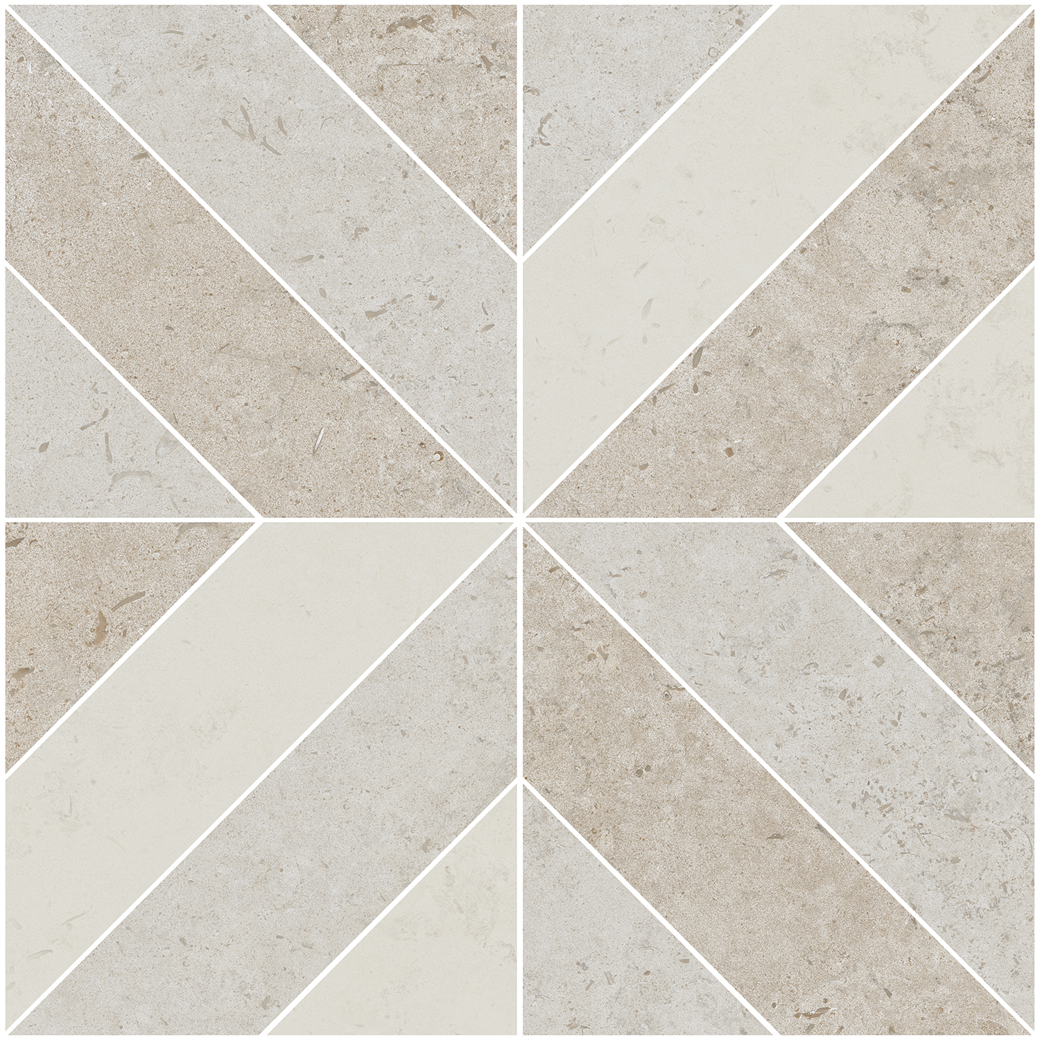 ID125 Декор Про Лаймстоун Про Лаймстоун Бежевый Матовый 60х60 - фото 2