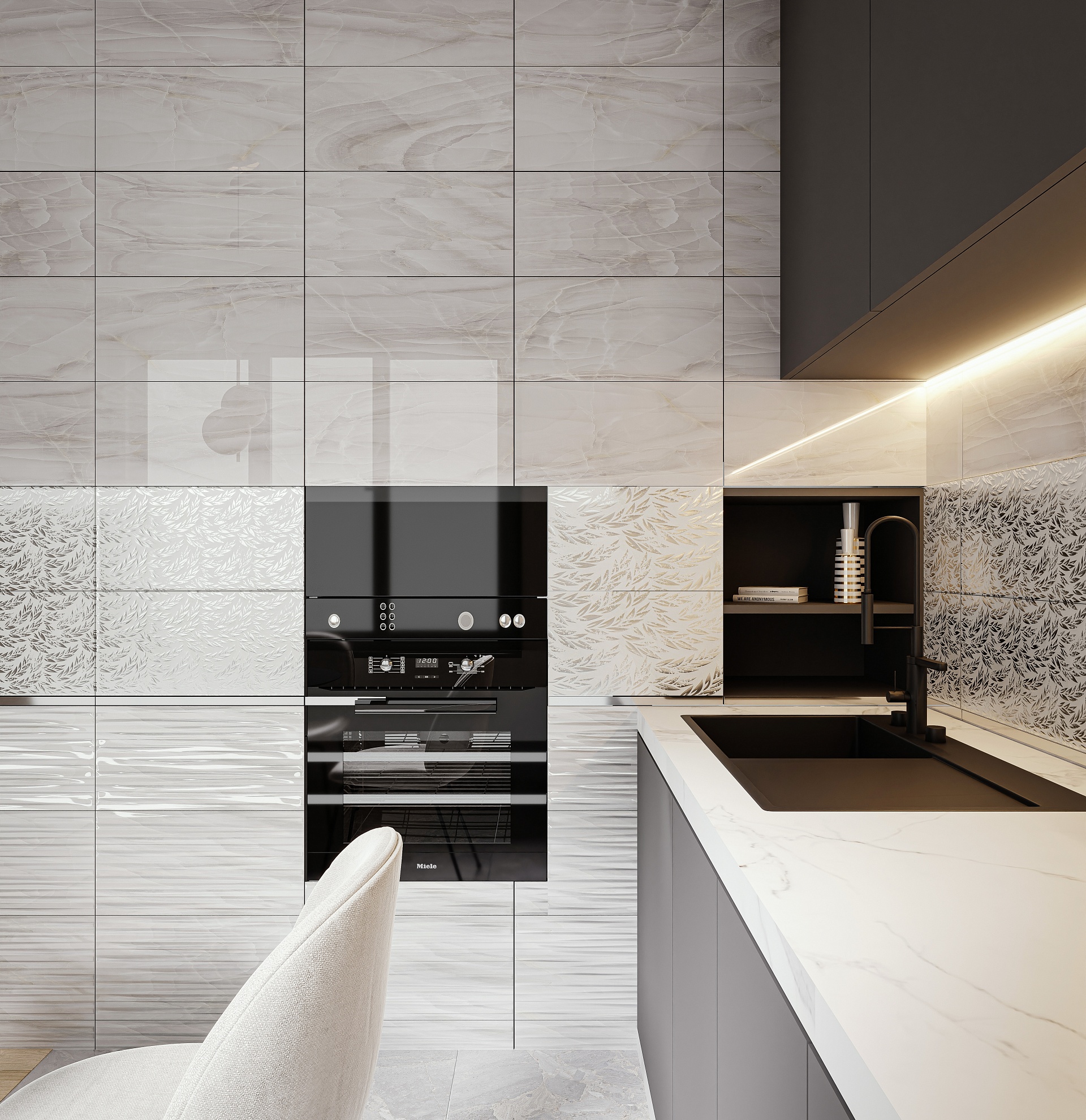 Декор Палермо Светлый D - фото 8