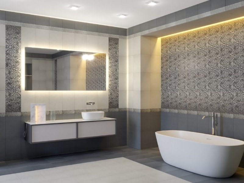 9 TV 0246 M Декор Тиволи Цветы 27x40 - фото 2