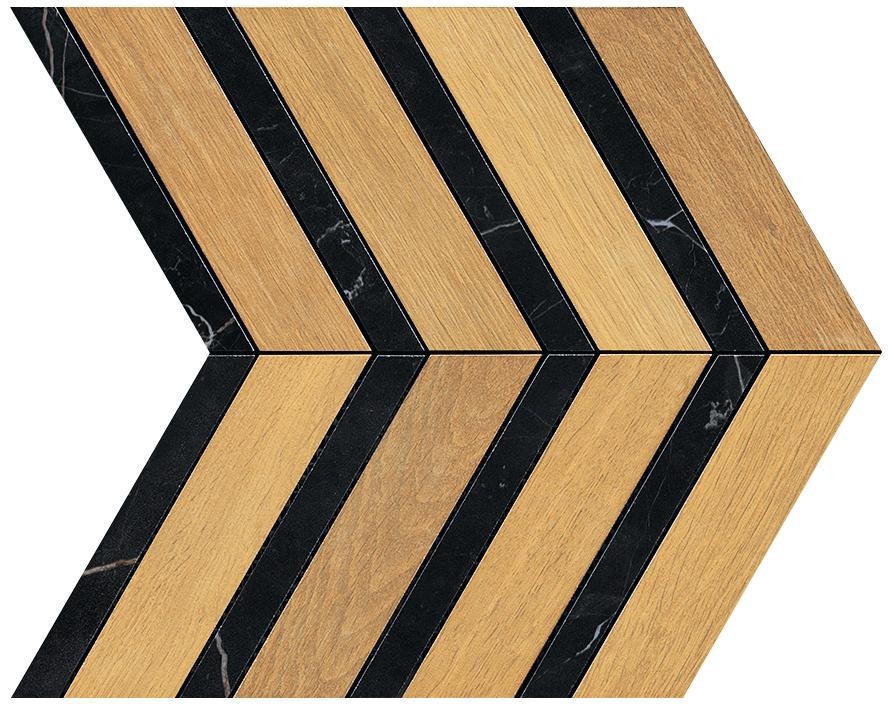 AO3K На пол Heartwood Malt Marble Chevron 29.4x28.7