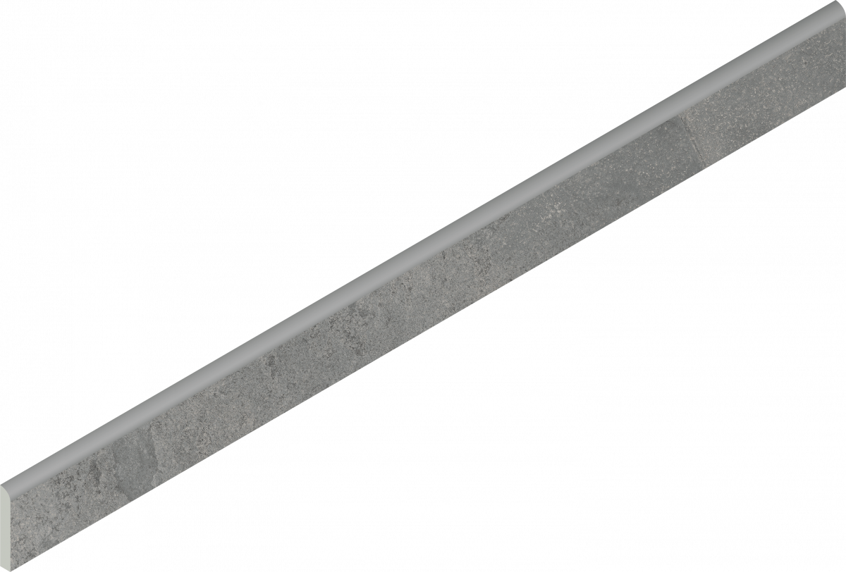 610130004523 Плинтус Materia Карбонио 7.2x80 Натуральный И Реттифицированный Battiscopa