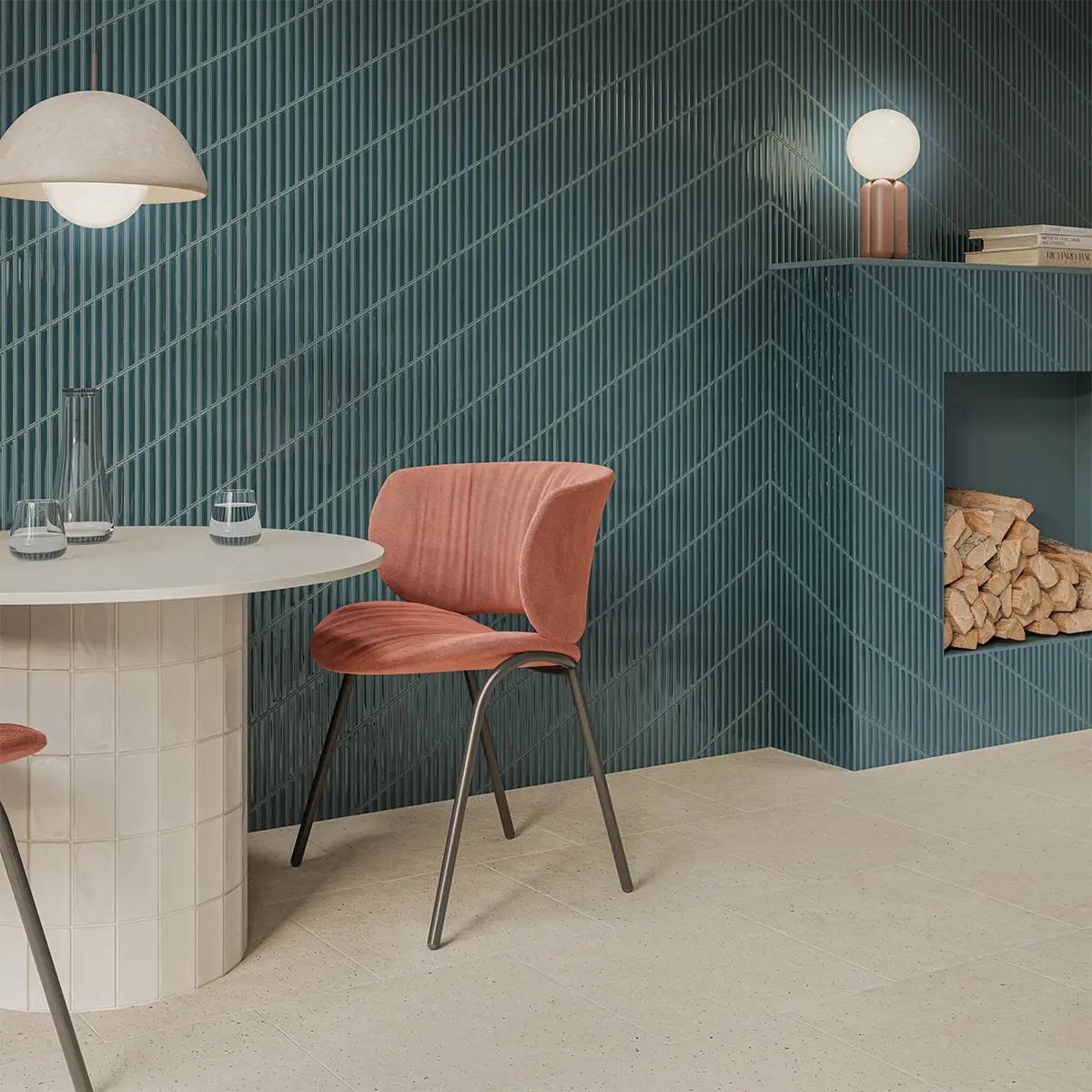 135016 На стену Spike Bars A Royal Green Gloss 15x25.9 - фото 3