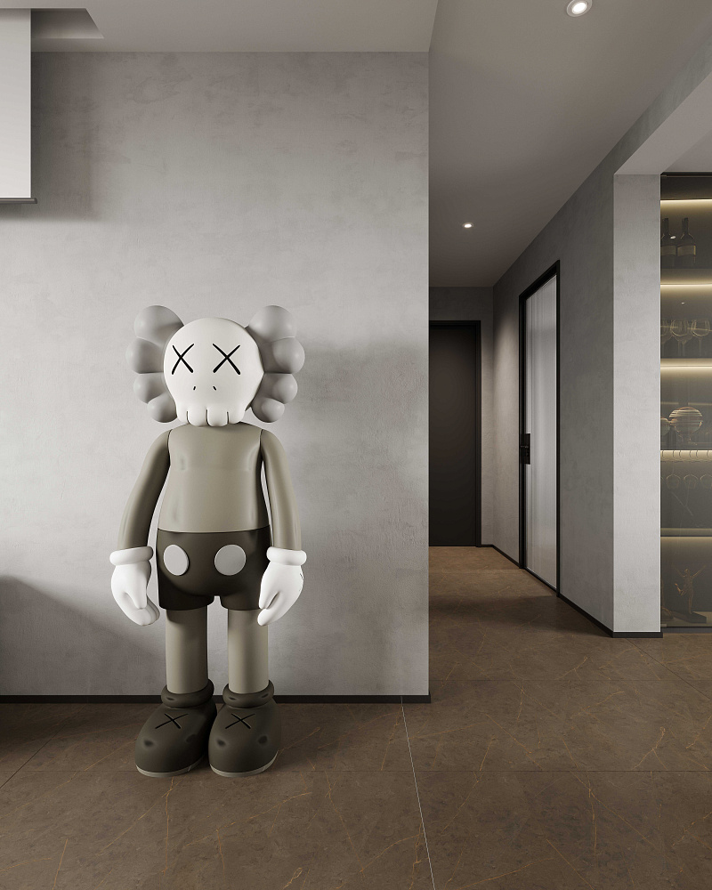 BHM-5009 На пол Stone Brown 3D ink-soft glaze 60x120 - фото 5