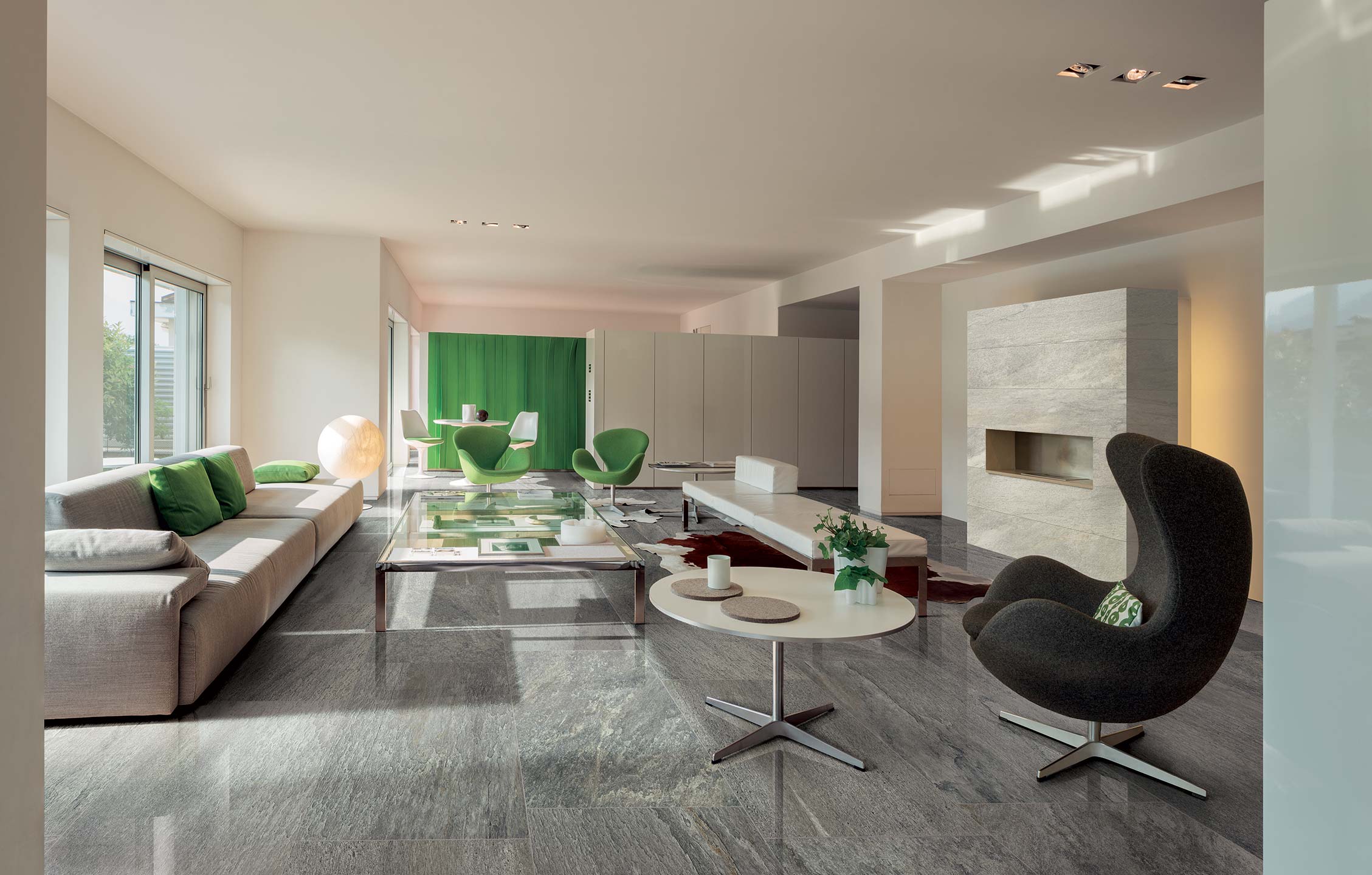 751848 На пол Flagstone 2.0 Green Nat-Ret 80x80 - фото 3