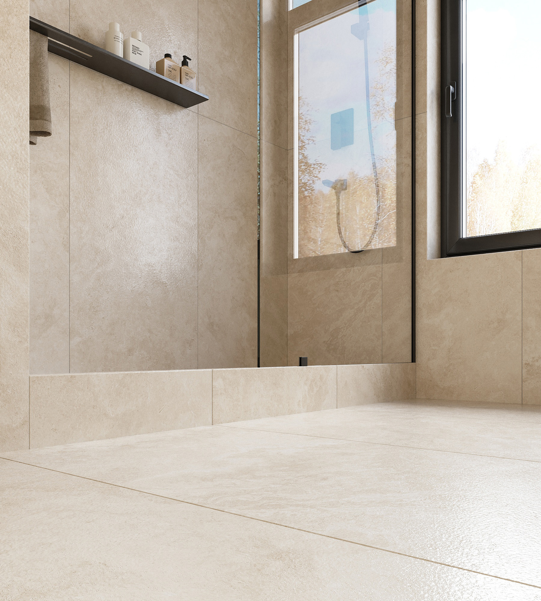 RT7003-B На пол Arawak Beige Matt Rustic Punch 60x120 - фото 16