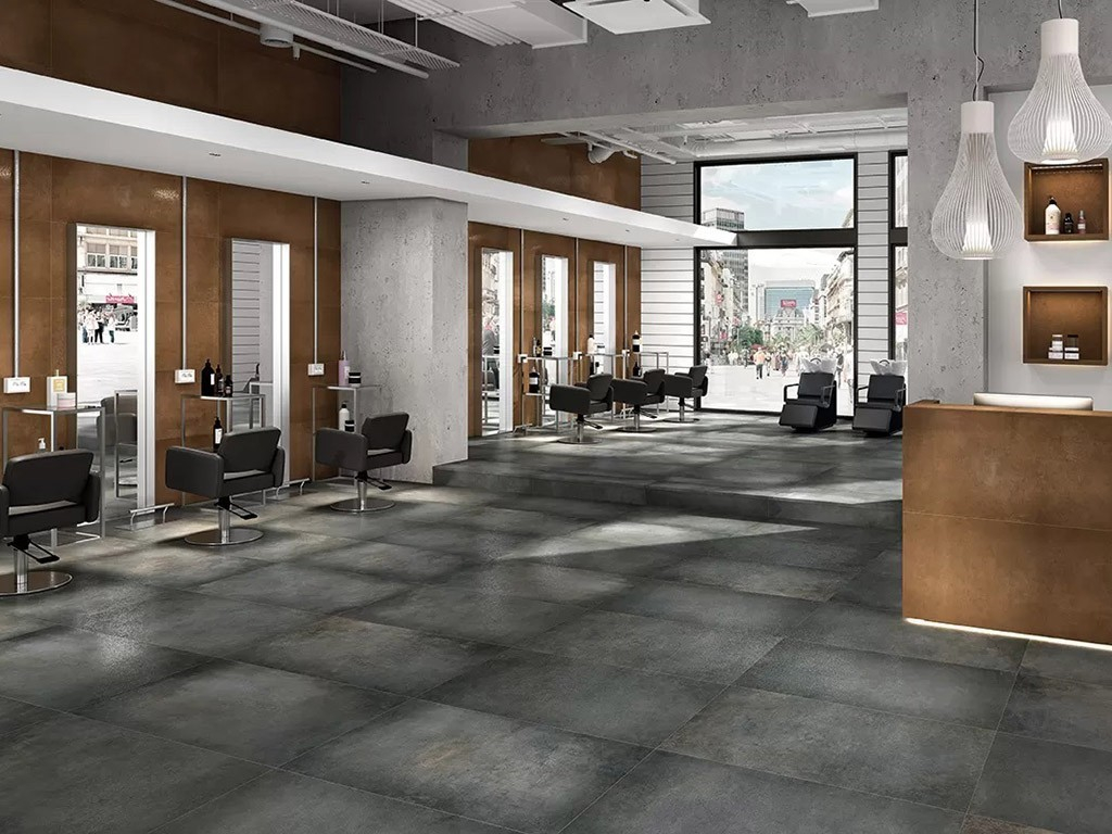 Плинтус Cosmos Zanquin Ingletado Recto Steel R9 596х596х11 - фото 6