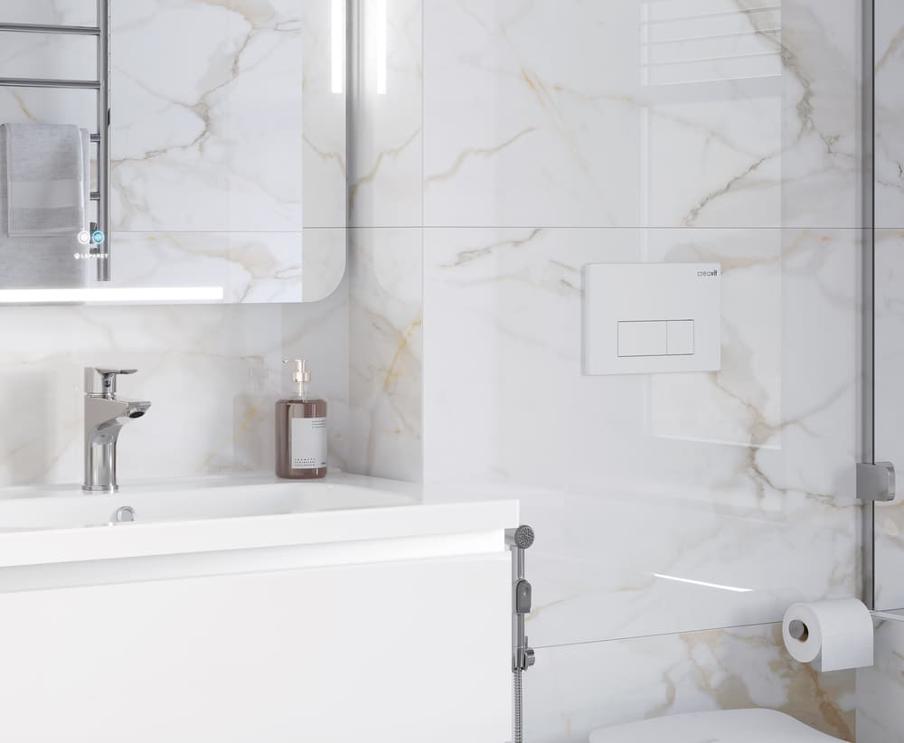 На пол Calacatta Superior Белый Матовый 60х60 - фото 11