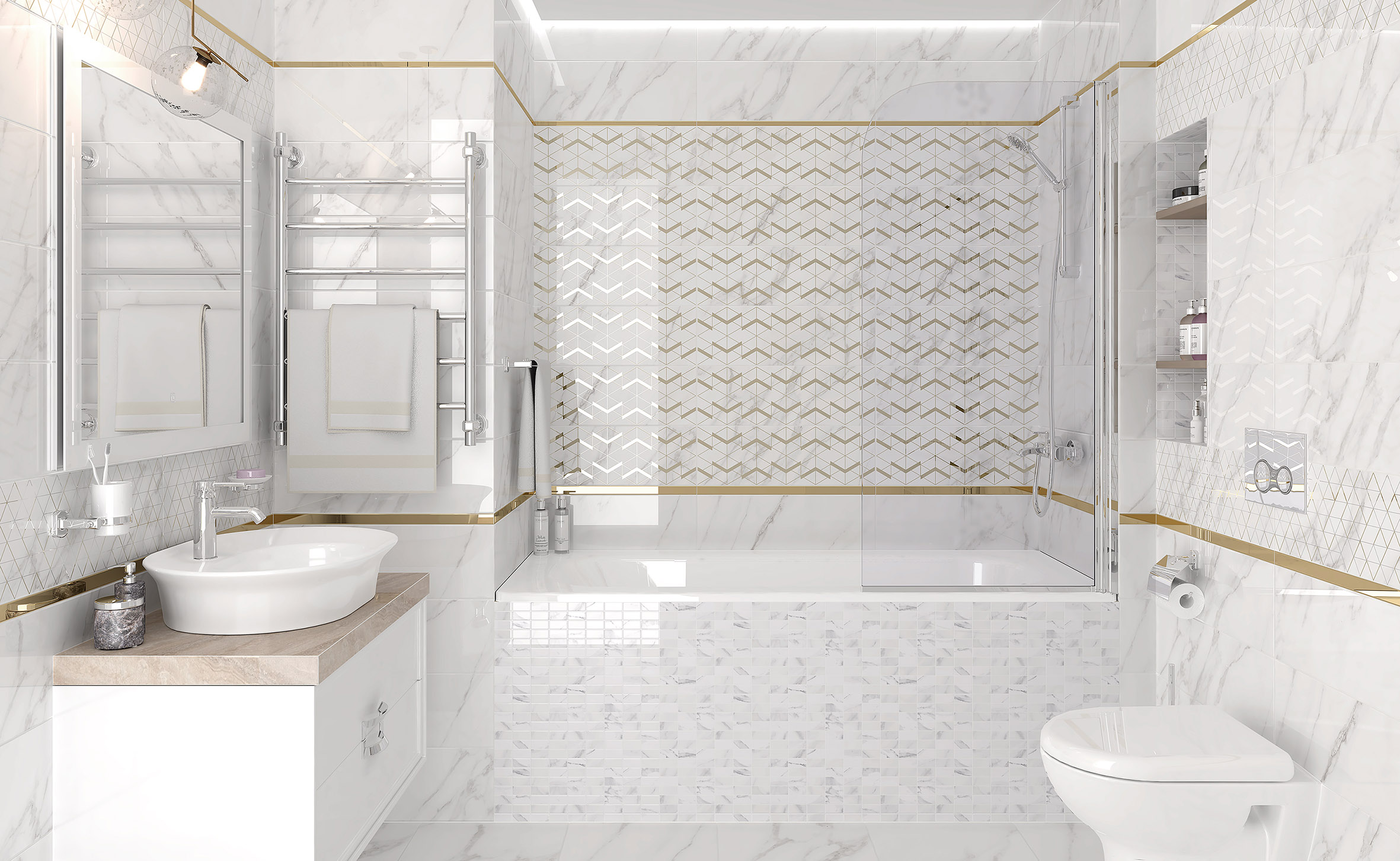 60125 На стену Camelot Белый - фото 3