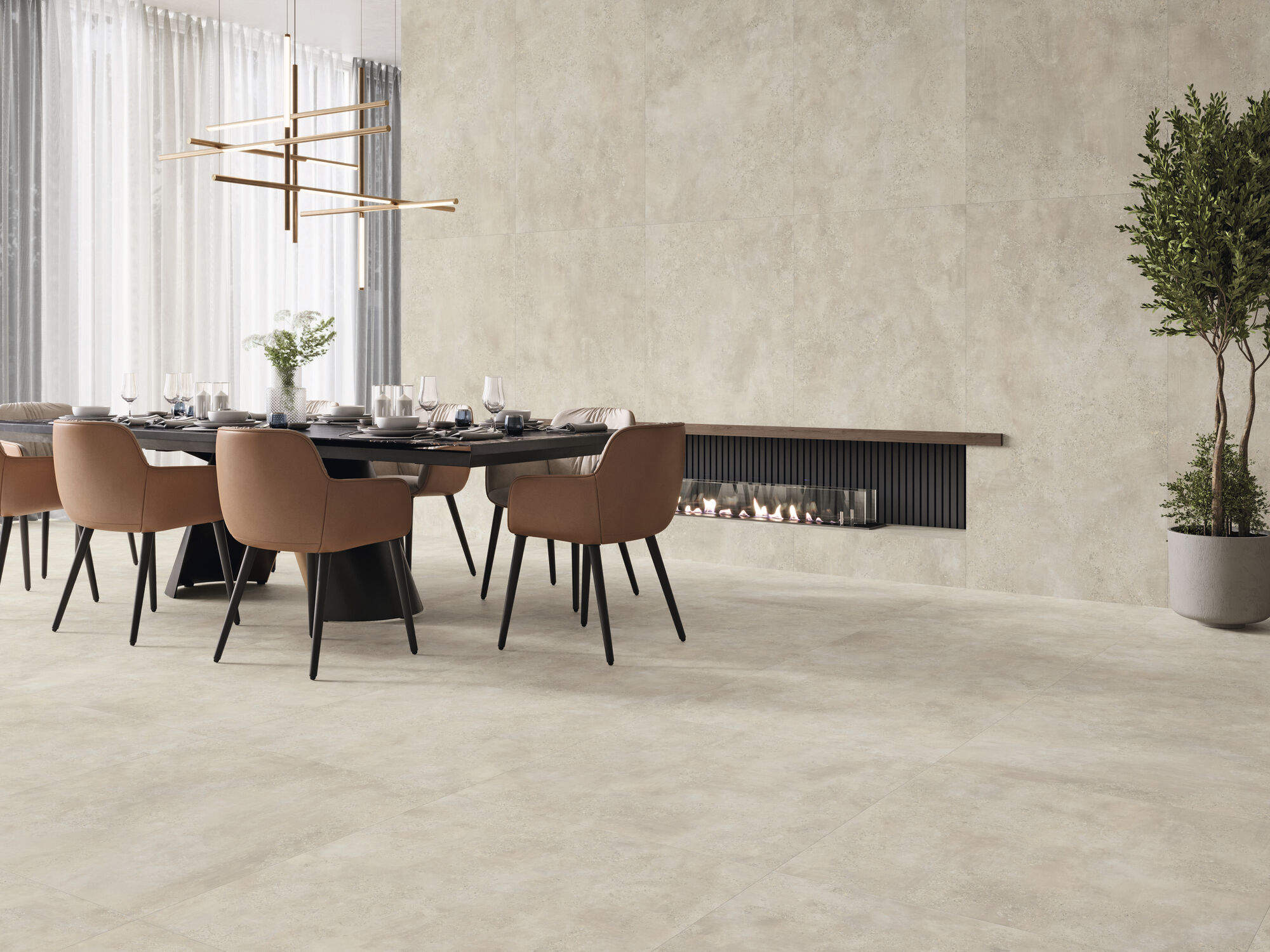 На пол Capital Beige Matt Rect 60x120 - фото 16