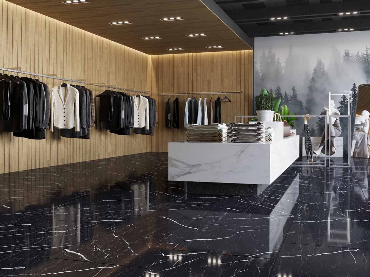 MOG602/PS_NC/60x120x9R/GW На пол Marble Black полированный 60x120 - фото 55