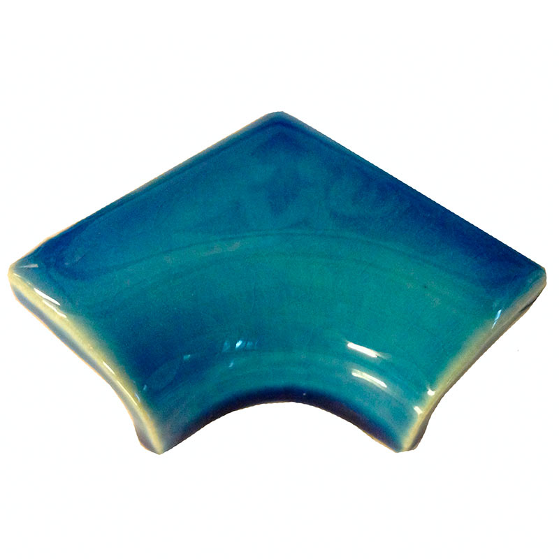 Декоративная вставка Porcelain TD05 глянцевая 5.1x5.1