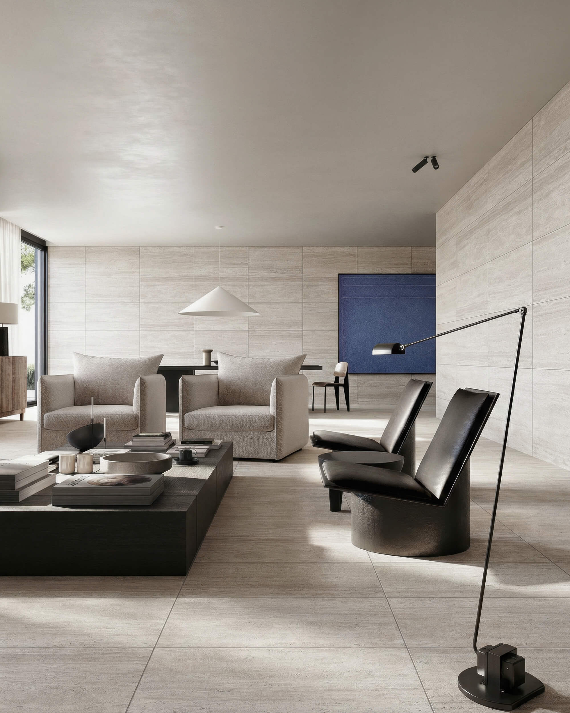 1183 На пол Stone Travertine Vein Royal Matt 120x60 - фото 134