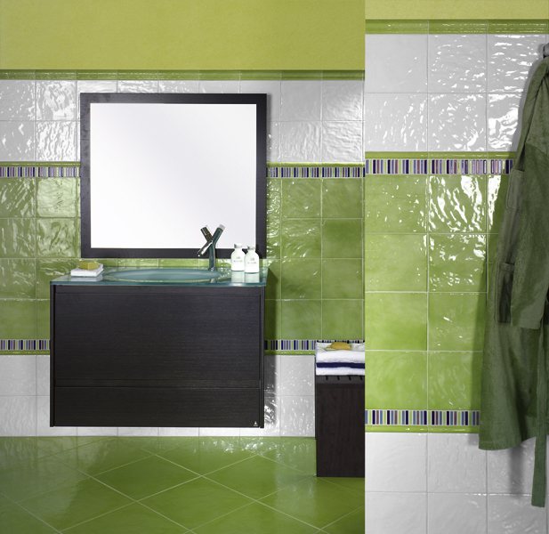 Декор Vitta Pistachio 10x10 - фото 13