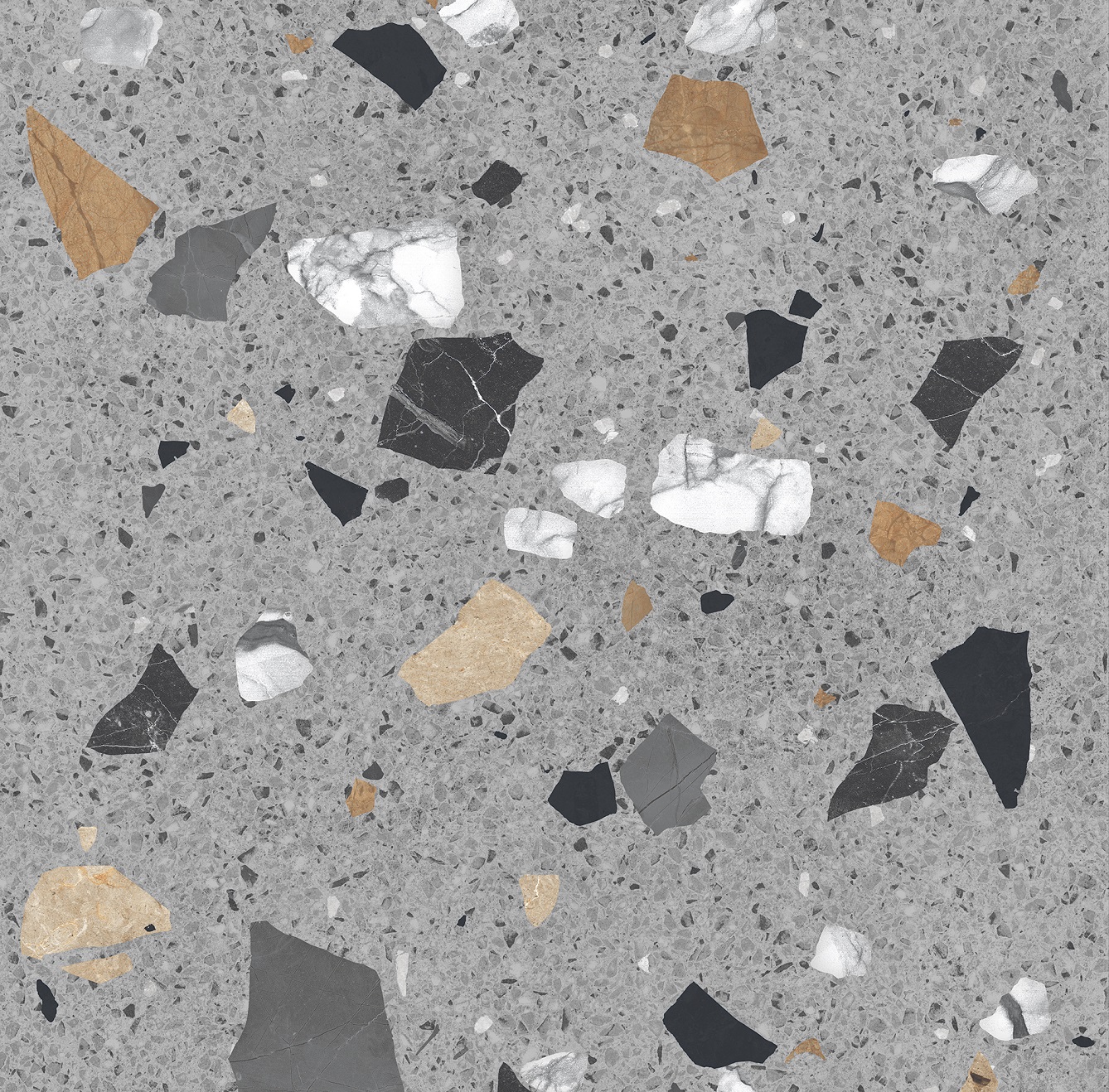 На пол Silk Terra Grey Matt 60x60 - фото 3