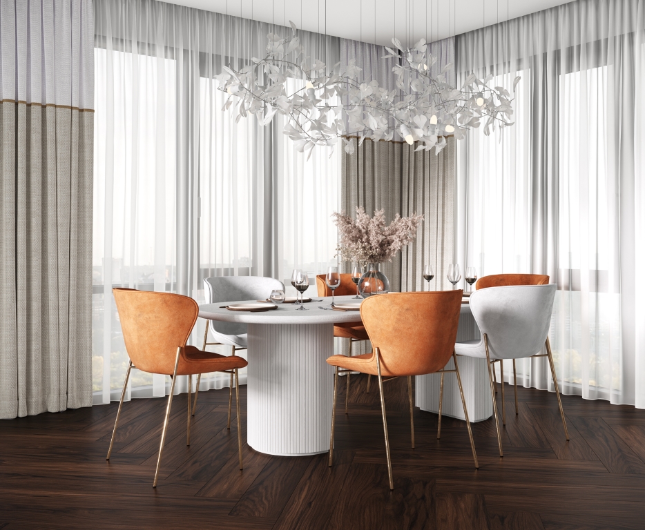 На пол Wenge Cinnamon Темно-коричневый Матовый Структурный - фото 6