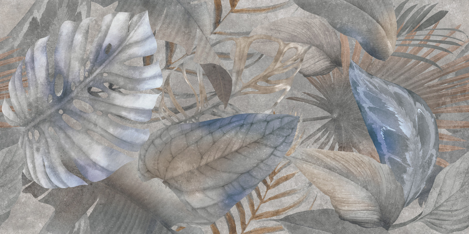 D120240G Декор Bahamas Floristry Dark матовый граниль 600x1200x9.5 - фото 8