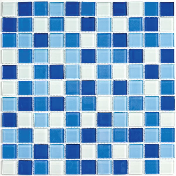 Blue wave-3 25*25 300*300 Напольная Керамическая мозаика Blue wave-3
