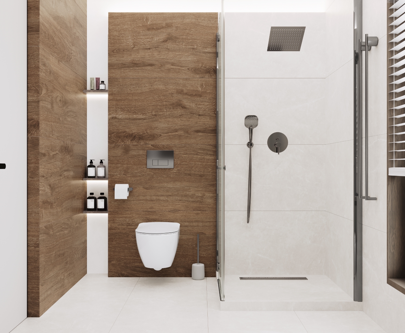 На пол Soft Cloud Bianco Светло-серый матовый 60х60 - фото 3