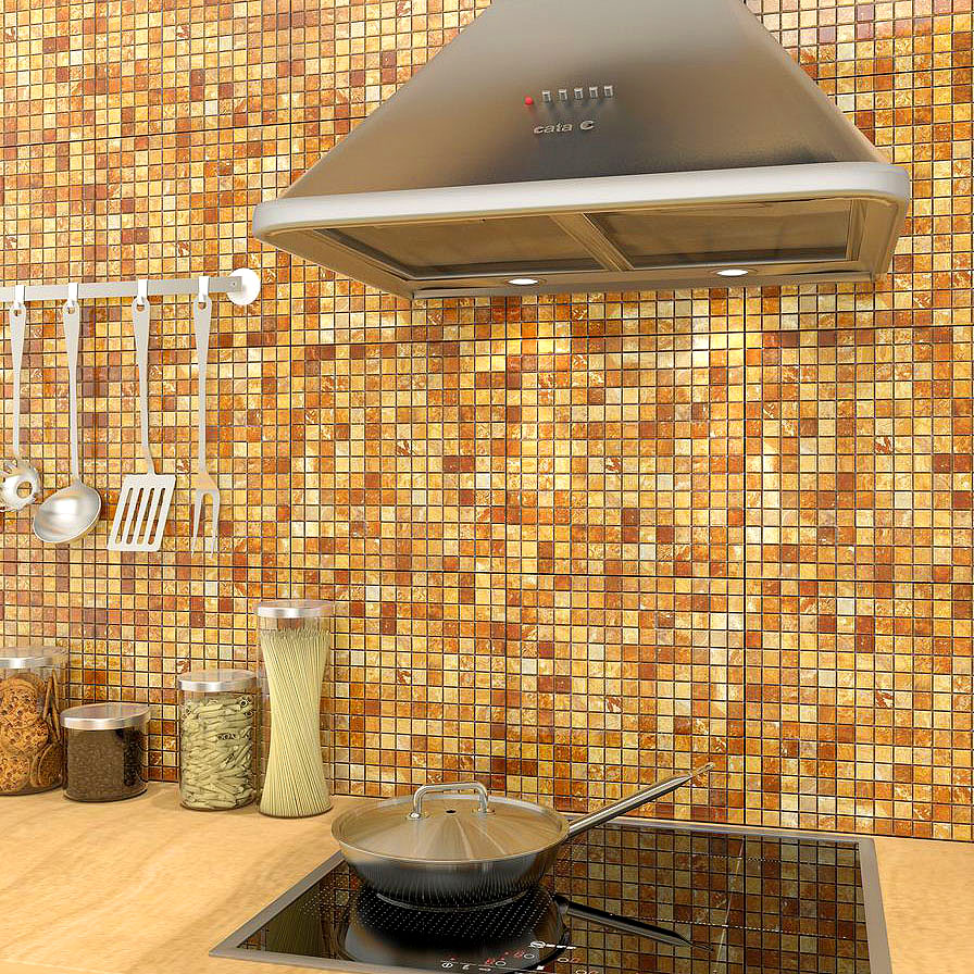 На стену Каменная мозаика QS-061-15P-10 - фото 3