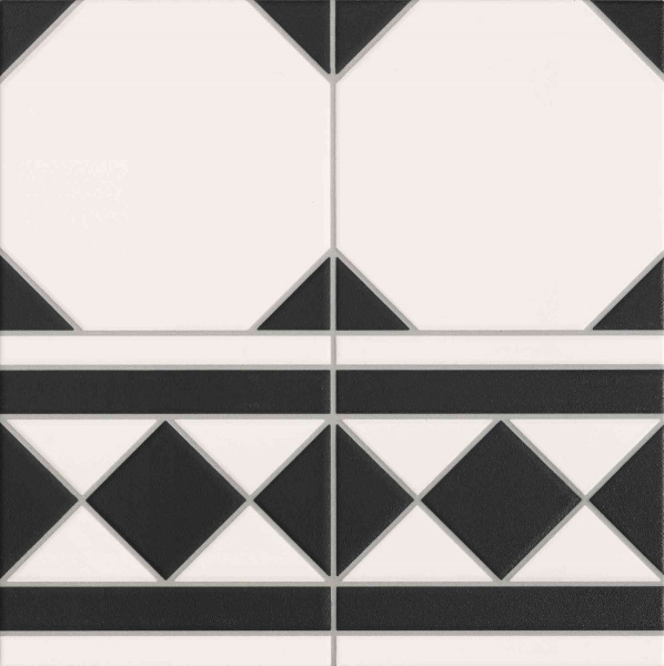 Декор Oxford Negro Cenefa