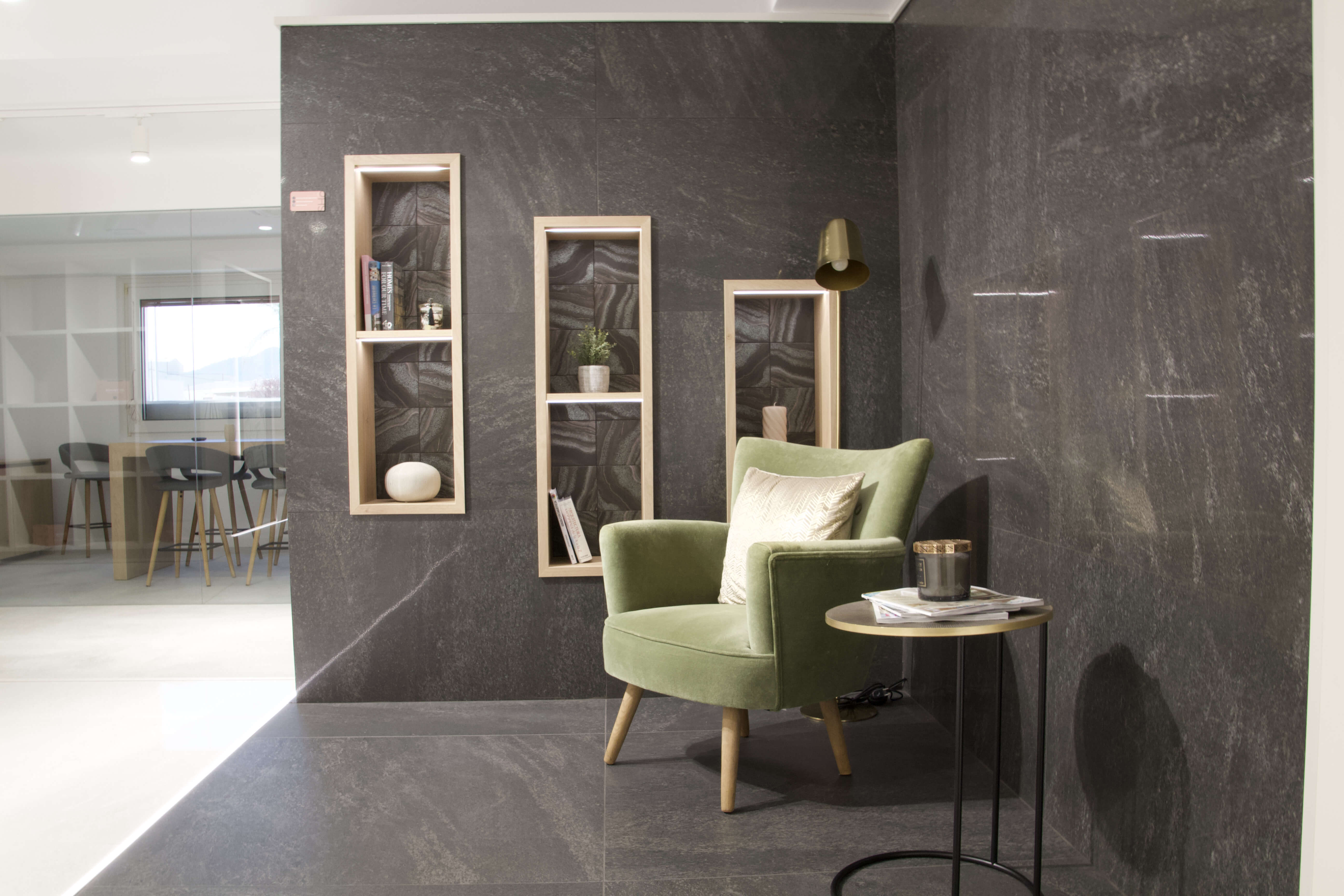 На пол Slate Stone Anthracite RC Lap 60x60 - фото 3