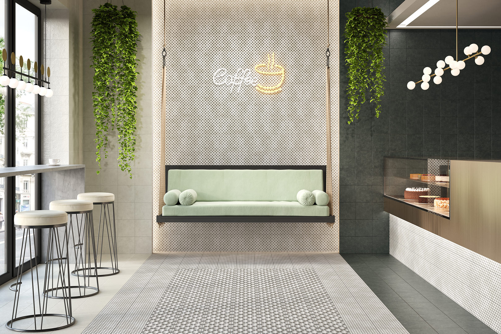 SG1597N На пол Фреджио Серая светлая матовая - фото 5