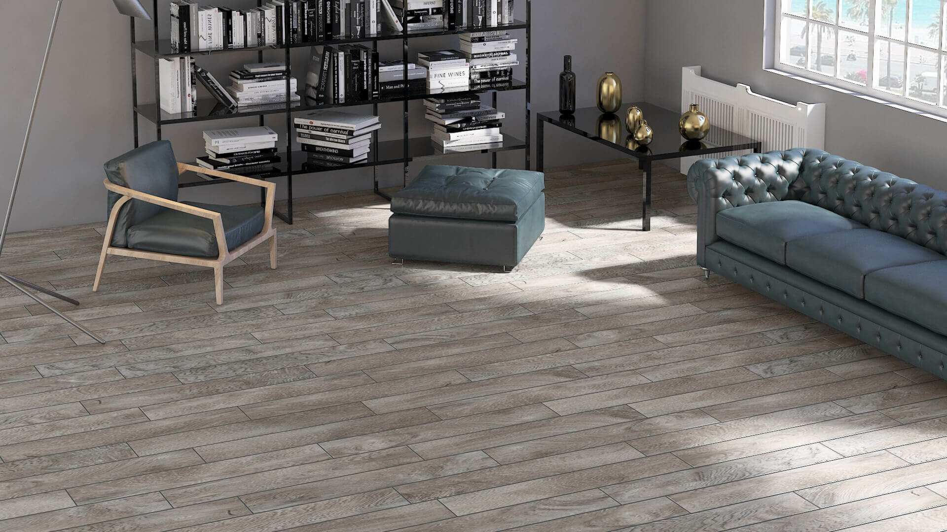 1064  На пол Wood Parma Honey Mate 120x20 - фото 22