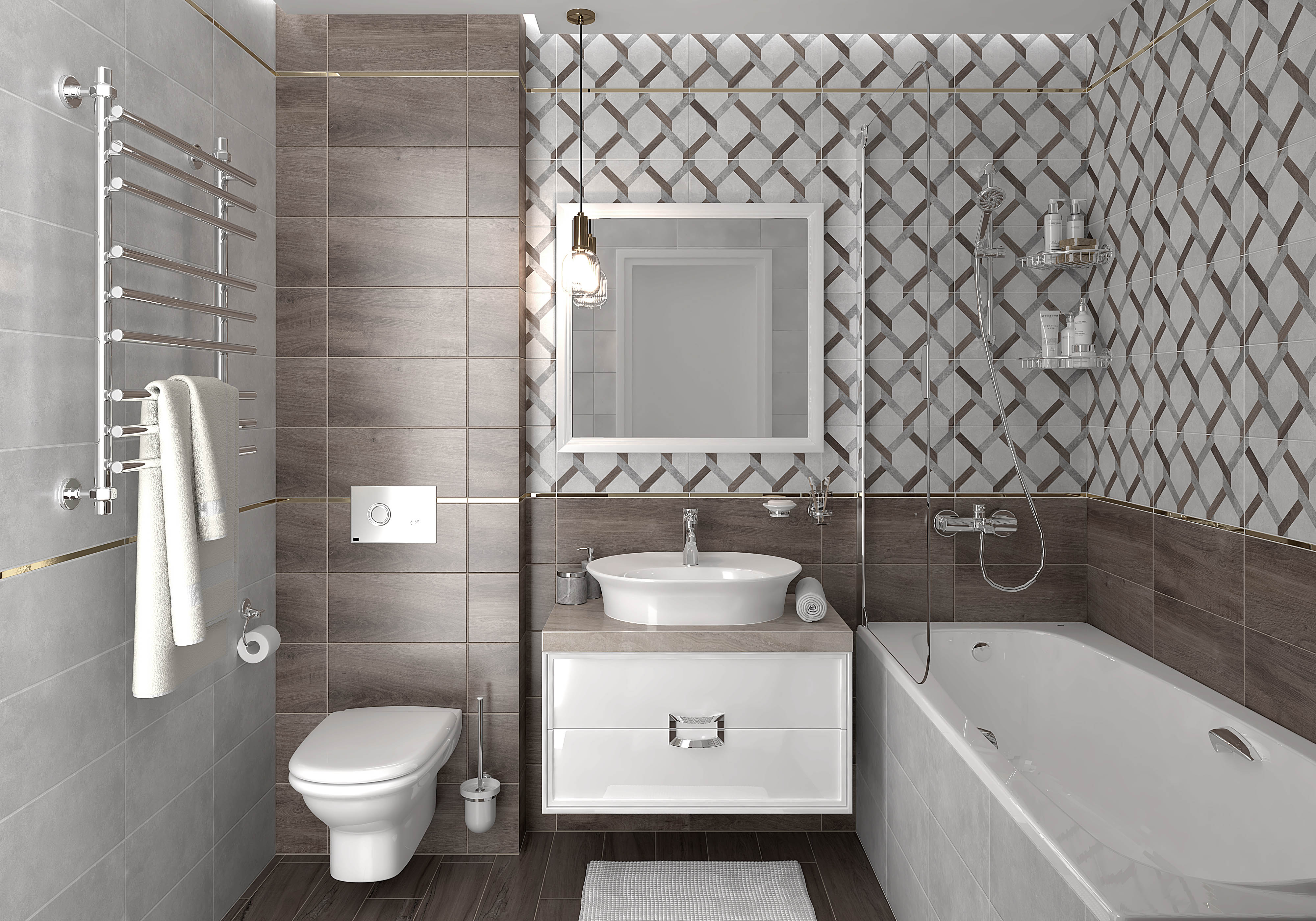 08-00-06-2455 На стену Atlas Серый - фото 3