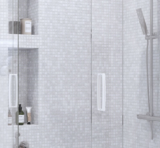 JMST033 На стену Wild Stone мраморная мозаика Crema Marfil Polished 20X20 - фото 5