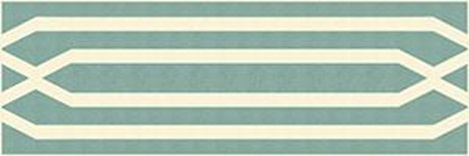 Бордюр Метлахская плитка 155E037F104 ENC37 White (Grey) 5x15