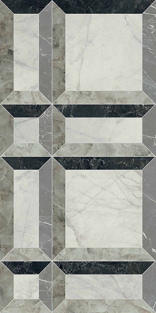 PF60014088 Декор Tarsia Frame Nero Deco Lux 3D Rett 60x120 - фото 2