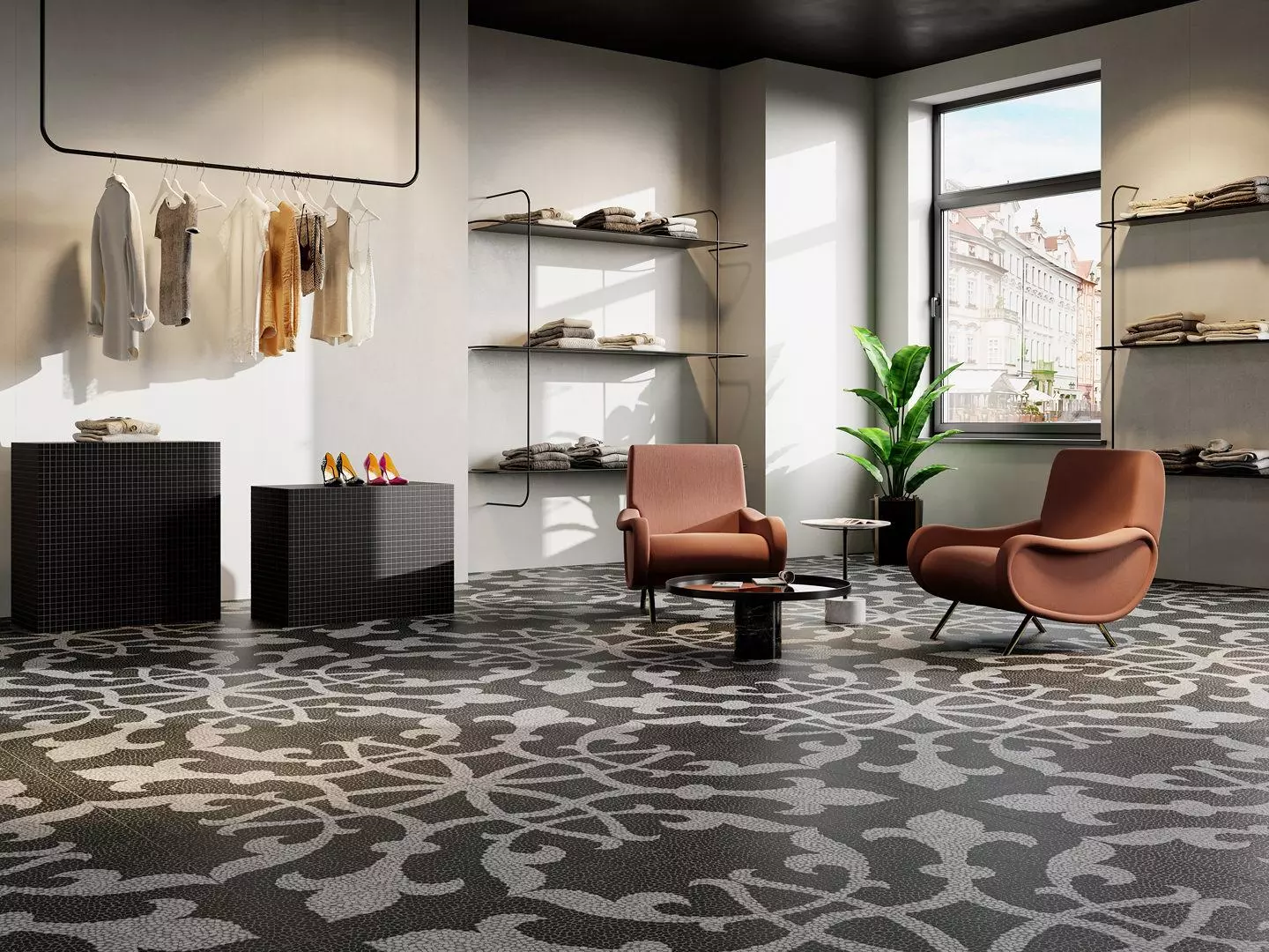 SG073100R На пол City/Сити Сити Коричневый Обрезной 119.5х320 11мм - фото 3