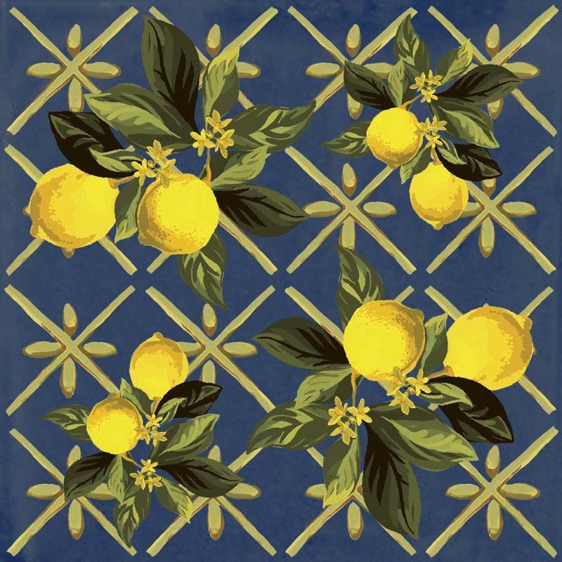 Декор Vita Giardino Blu mix luc - фото 7