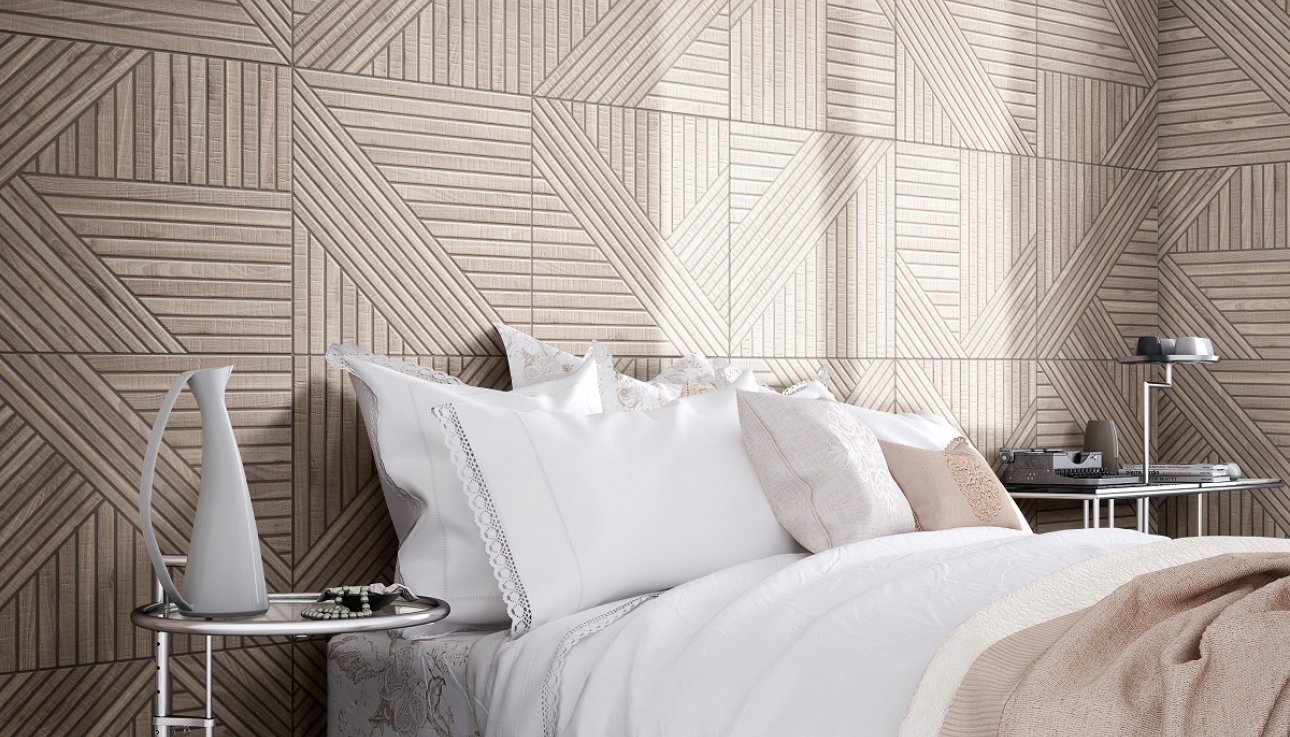 На пол Tangram Wood Walnut 44.2х44.2 - фото 5