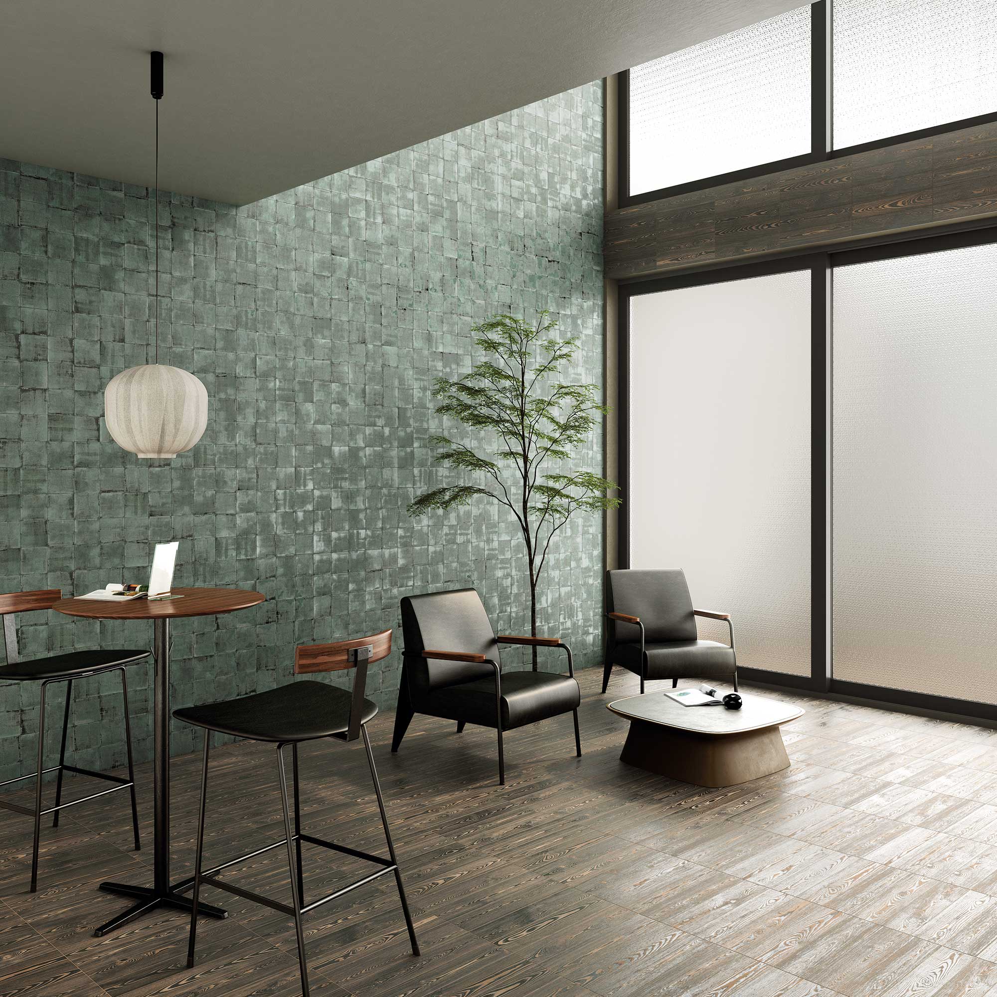 На стену Enso Suki Teal - фото 14