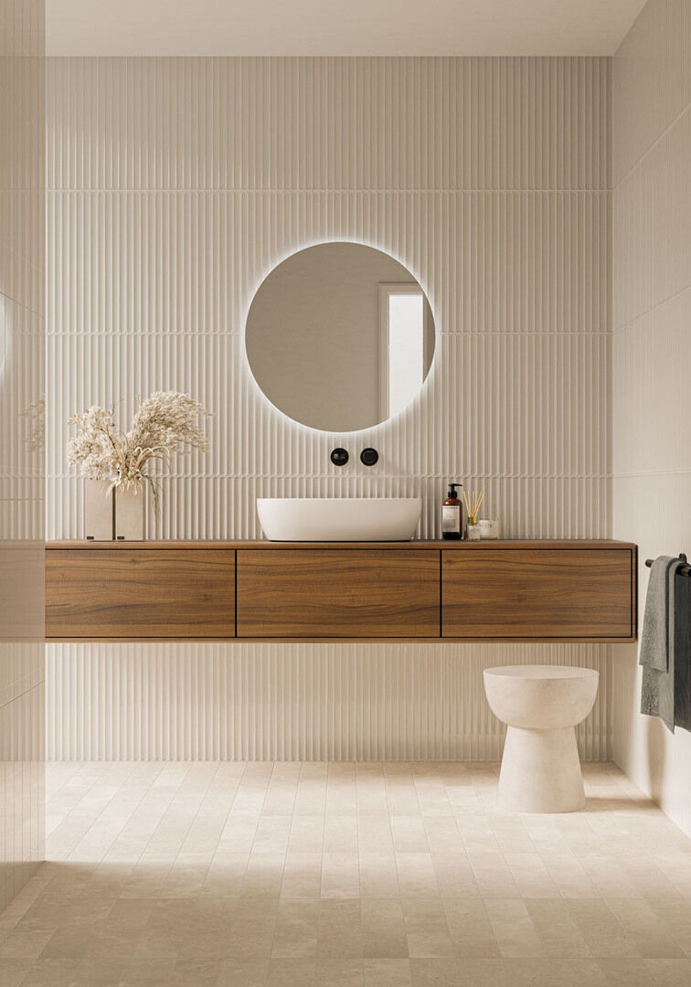 На стену Plinto Out Greige Matt 10.7x54.2 - фото 8