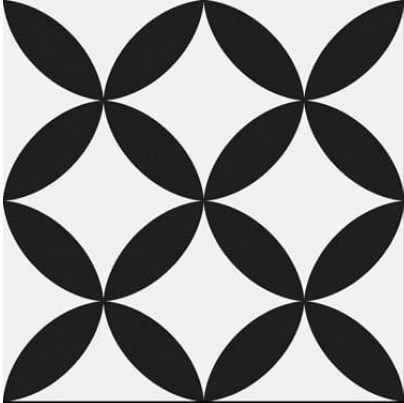 На пол Circle Black Pre