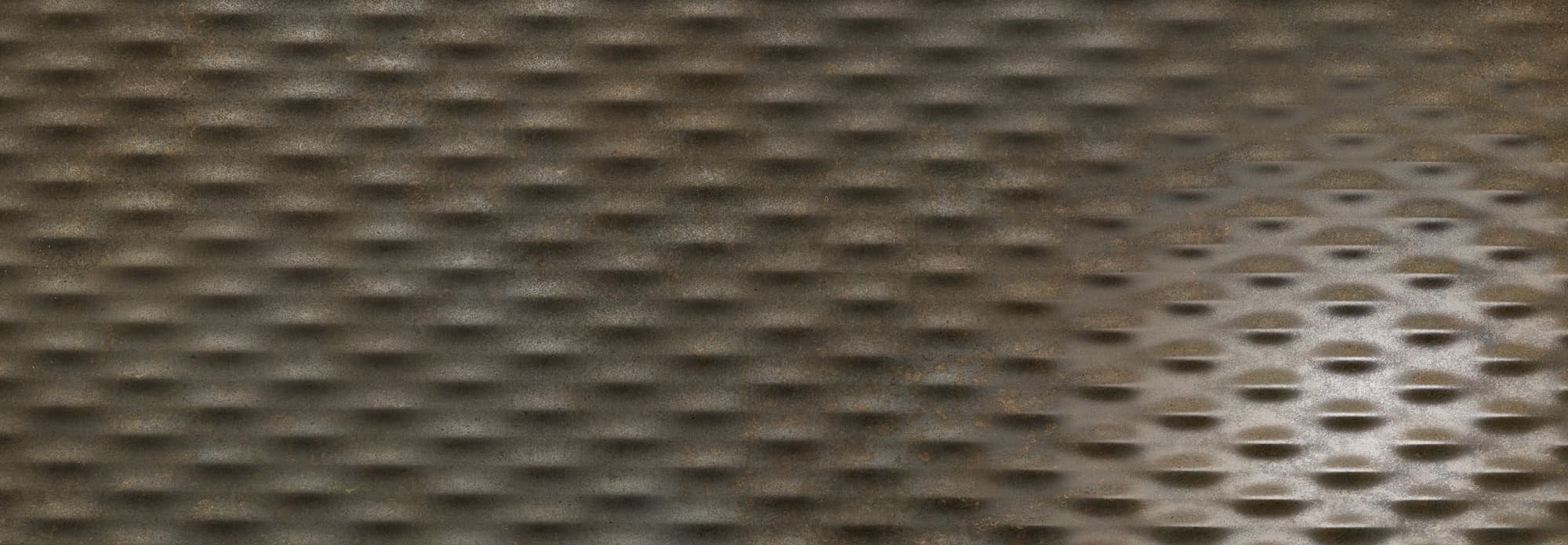 Настенная Metallic Grain Carbon Matt Ret 35x100