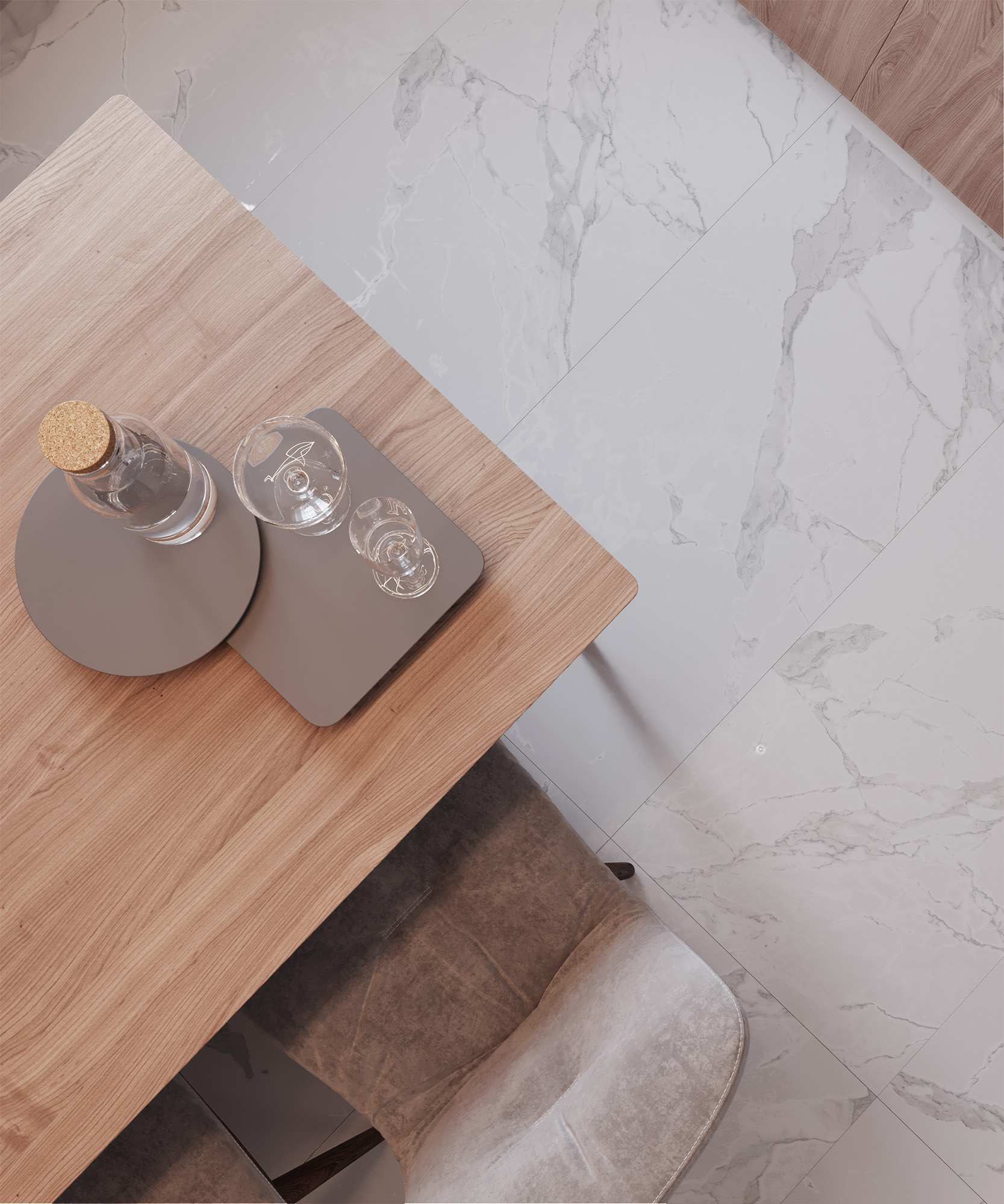 CR4003-A На пол Paradise Statuario Carving 60x120 - фото 8