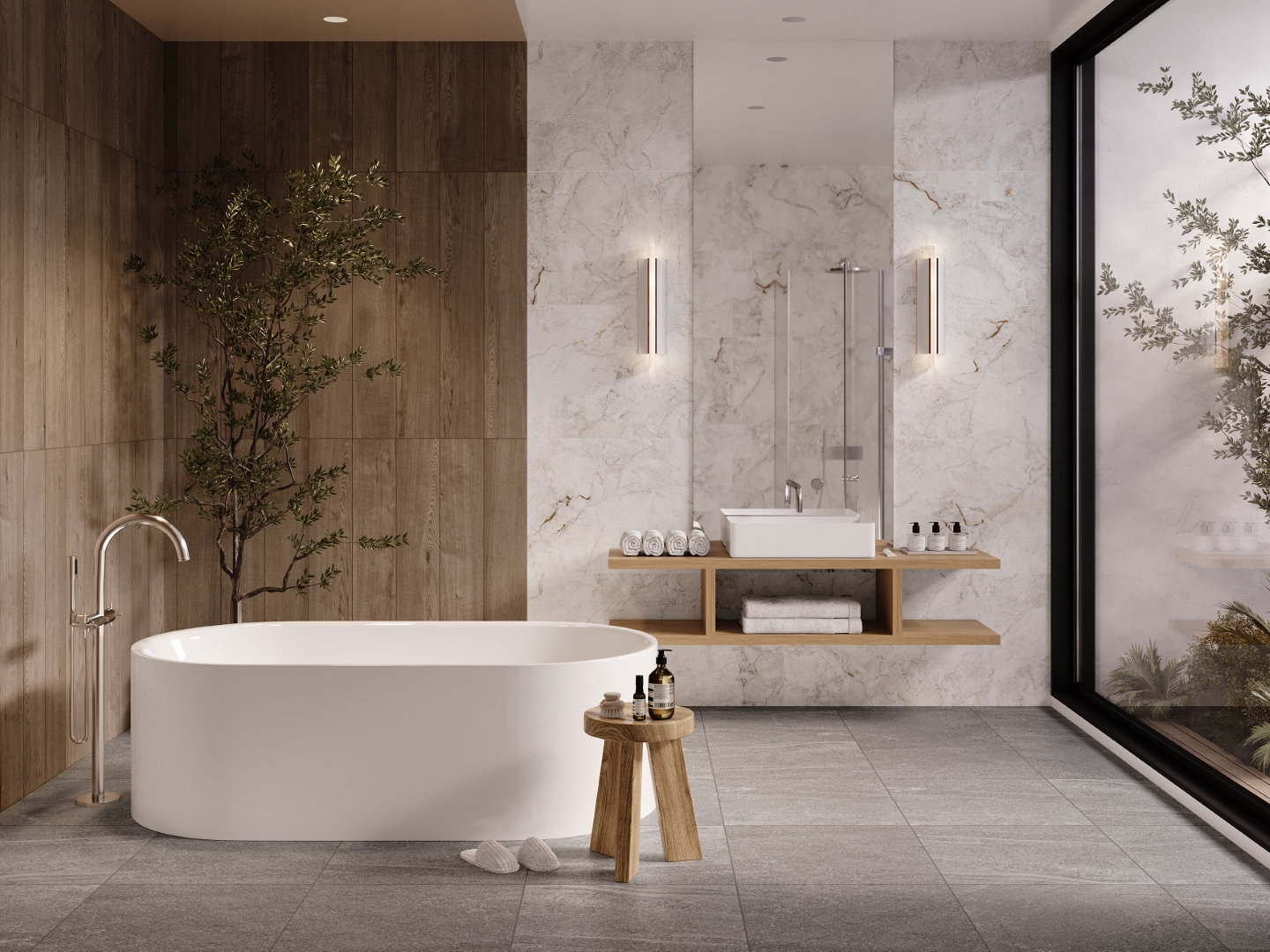 MOG602/PS_NC/60x120x9R/GW На пол Marble Black полированный 60x120 - фото 21