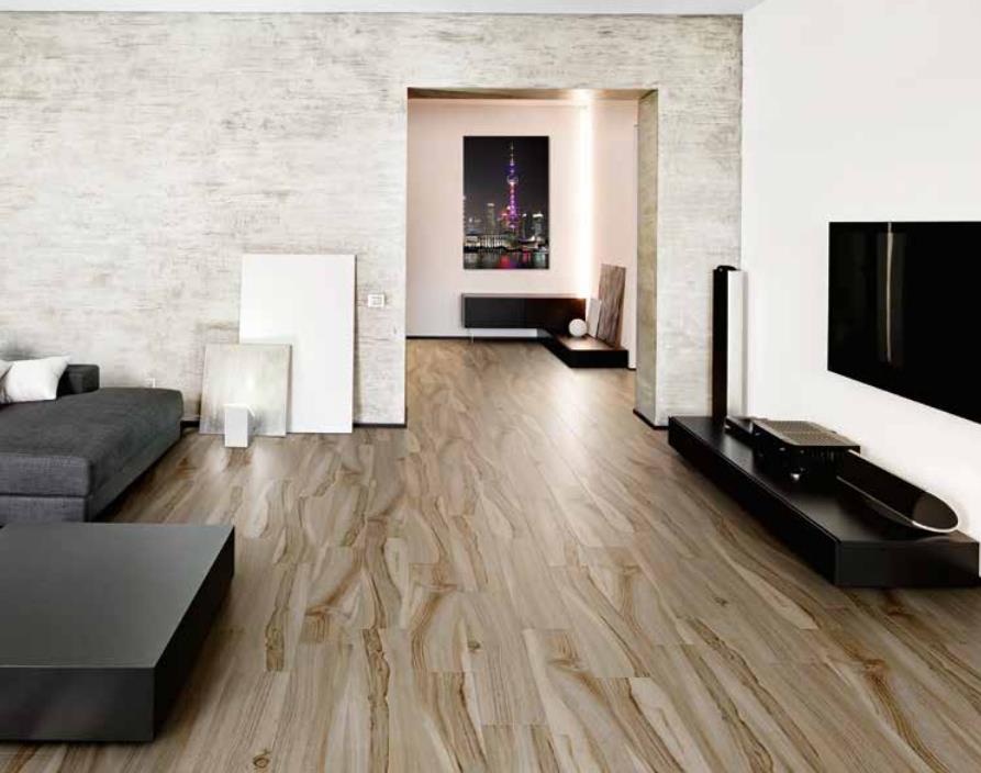 На пол Mukali Taupe 23x120 - фото 4