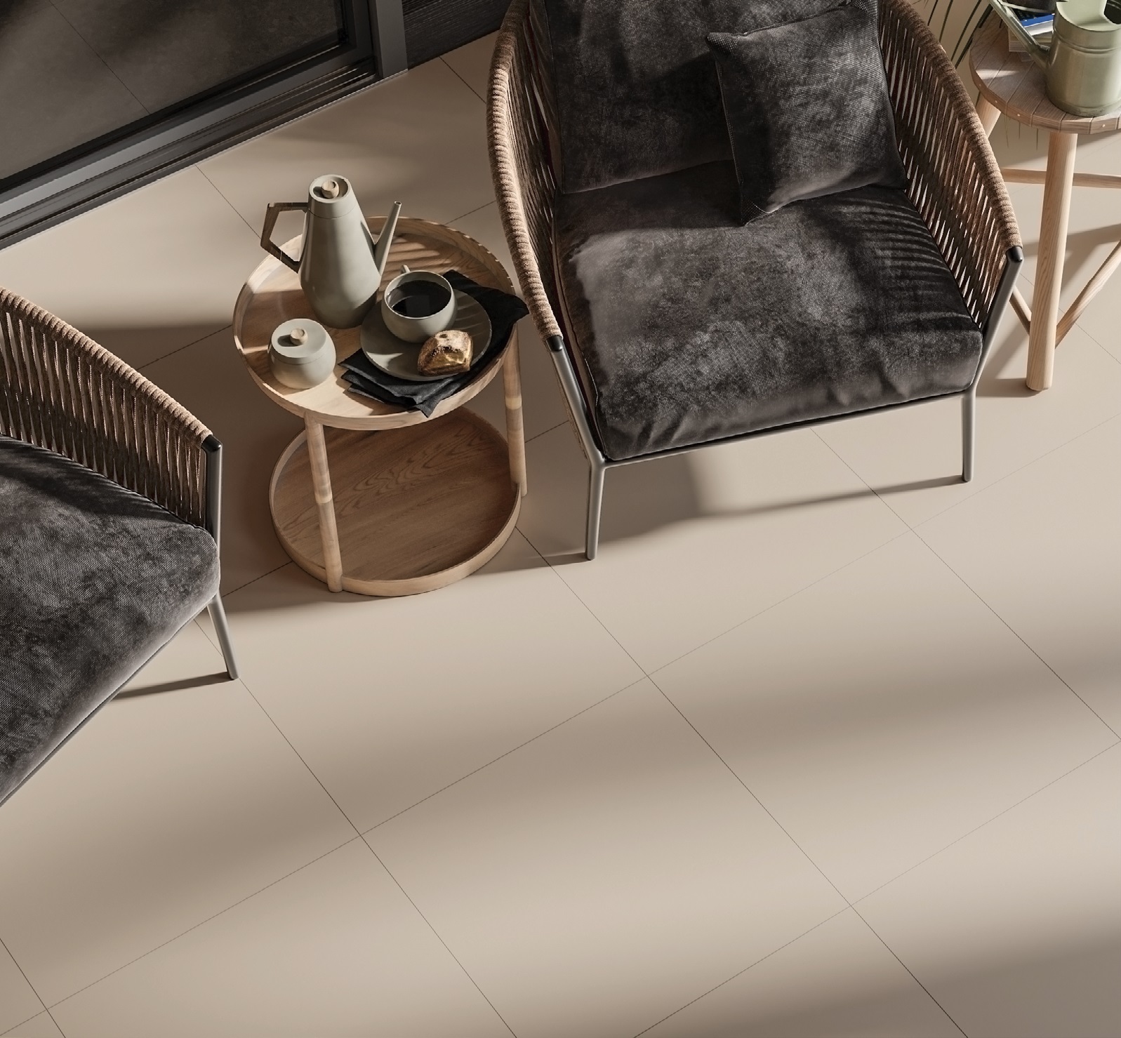 G-110/MR/st01/294x1200x10 Ступень City Style Бежевая 120x29.4 Матовая 10мм - фото 3