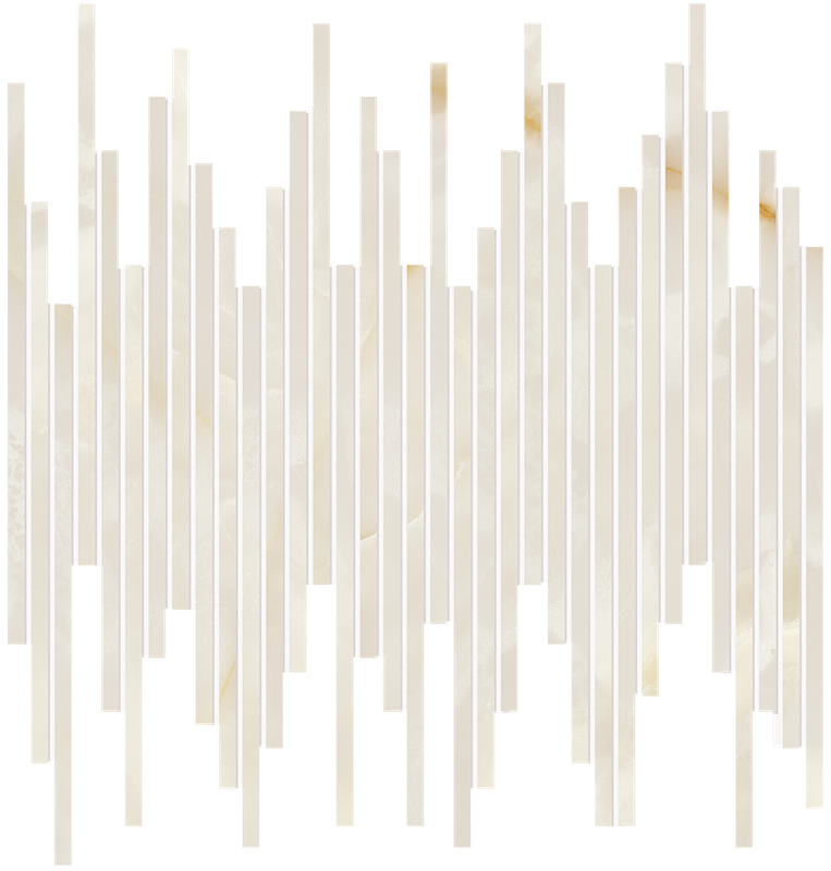 fRZ0 На стену Gemme Bianco Tratti Mosaico Brillante 30x30